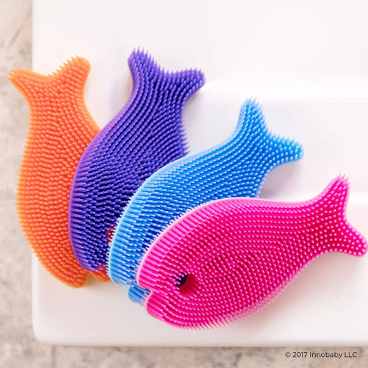Silicone Sensory Brush Fun Fish Shape