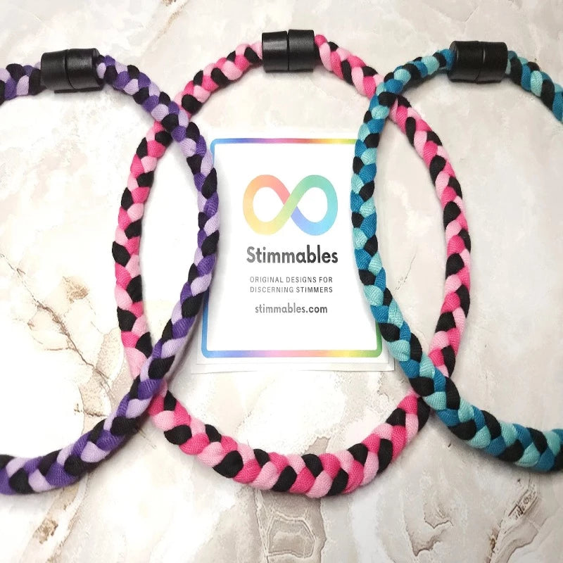 Braided Sensory Chewable T-Shirt Necklace